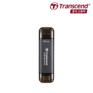 트랜센드 ESD310 초소형 외장SSD 256GB / 트랜센드코리아 정품