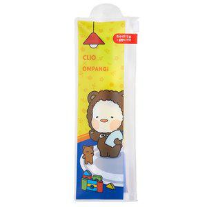 [디작소]유아 CLIO 옴팡이 휴대용 칫솔 치약 세트