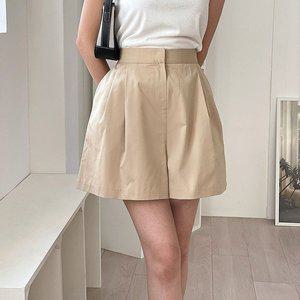 [아이우먼] 클린핀턱뒷밴딩반바지 GYP655M307 빅사이즈