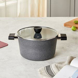 [모던하우스] 레인포레스트 블랙 스톤코팅 인덕션겸용 곰솥냄비 24CM