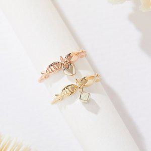 [도로시]14k 트윈 러브 물고기 애끼반지(2type)