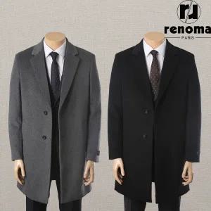 [롯데백화점]레노마 [익일출고+양말]FW 25년 겨울신상 최고급 캐시미어 체스터 코트 RRDIBH00AJD