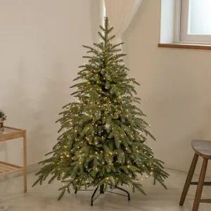 크리스마스 트리 나무 무장식 고급 캐롤라이나 120cm  우산식) 전나무 PE PVC 매장 소품 데코 꾸미기 용품