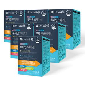 종근당 루테인 오메가3 30캡슐 6개 / 눈건강 눈 에 좋은 건조 비타민 플러스 베타카로틴