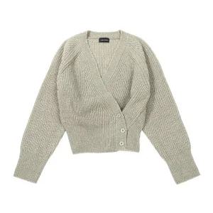 [코데즈컴바인](김해점) 랩 버튼 니트 가디건 (CID-CD002WA)