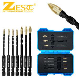 다목적 초경 합금 화살촉 멀티비트 세트 7P 드릴비트 드릴날 타일 벽돌 콘크리트 플라스틱