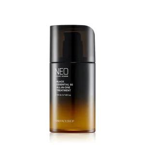 더페이스샵 네오 클래식 옴므 모이스처 블랙 올인원 트리트먼트 110ml