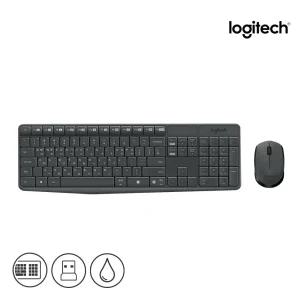 로지텍 MK235 무선 키보드 마우스 세트 정품 키스킨포함