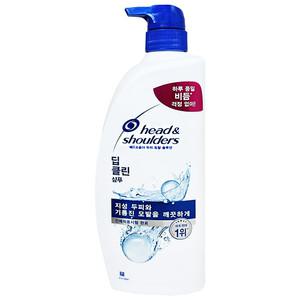 헤드앤숄더 딥 클린 샴푸 850ml 1개 , 가려운두피 케어 비듬