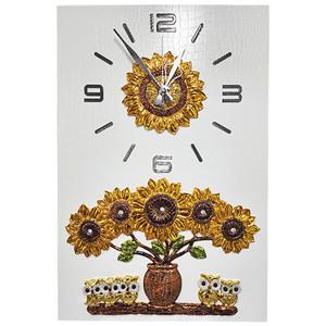 [롯데백화점]데일리데코 데일리데코 쿠르 400x600 해바라기 부엉이 액자 겸 시계