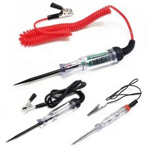 LED 디지털 차량용 배선테스터기 3V-80V 290mm 단선 체크 접지 전압 검전기 자동차 전기 배터리 테스타기