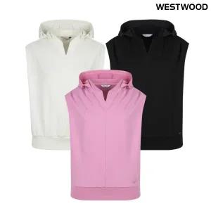 [대구백화점] [웨스트우드]여성 간절기 후드 베스트(O1 450)