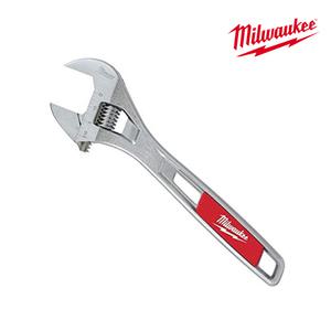 밀워키 10인치 몽키 스패너 48-22-7410 조절형 경량 렌치 수공구 배관 수전