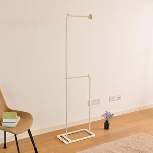 [라일리] Rly 철제 우드 바지걸이 옷걸이 6자 스탠드 원룸 행거