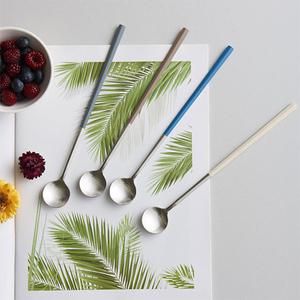 이브로 무광 스텐 아이스 롱티스푼 긴티스푼 머들러 수저