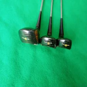 중고 LYNX TIGRESS Persimmon 스틸샤프트 감나무1번3번5번 나무우드3개 일괄판매