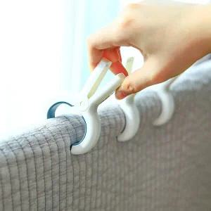 [갓샵] 무자국 논슬립 빨래 집게 이불 대형 [고급형 세탁 다용도 큰 실리콘 미끄럼방지 자국없는 세탁물 고