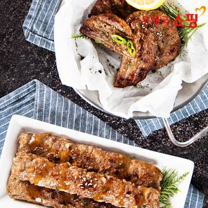 [우체국쇼핑] 육즙가득 진한 맛~! 전주한옥 떡갈비