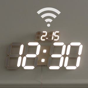 플라이토 와이파이 인테리어 3D LED 벽시계 38cm 데이즈 / 포토구매평