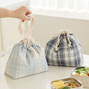 [네이쳐리빙]체크봉봉 보냉보온 도시락가방