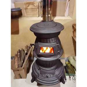 주물 화목 가정용 장작난로 펠렛 난로 무쇠 작업장