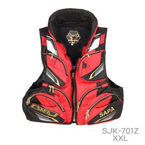 싸파 구명조끼 SJK-701Z 구명복 FREE  XXL 선상 바다 낚시 팽창조끼