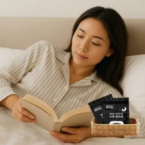 [편안한 수면] 랜드윈 실리콘 입벌림 방지 밴드 10회분 수면 입막음 구강호흡 방지 테이프 패치 입 스티커