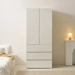 [초특가] 트리플 아델라 LPM 키큰장_푸시 800 3단서랍 옷장