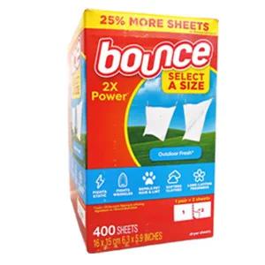 드라이시트 건조기시트 400매(2매X200장) 종이 섬유유연제 아웃도어후레쉬 국