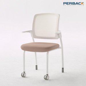 [퍼백] 컨트롤백 PB-950 에어홀좌판 바른자세 서울대의자 학생 공부 컴퓨터 책상 의자(화이트)