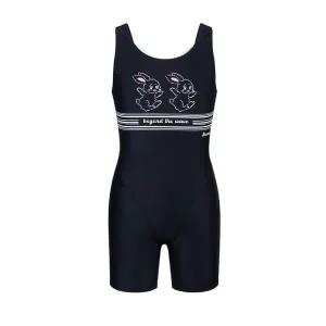 [레노마수영복](하남점)지퍼백 폴리백 2종 무상증정여아 2.5부 버나즈 반신수영복RN-GF2E861-BK