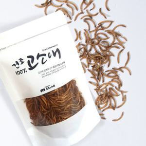 건조고소애 50g - 국내산 식용밀웜 갈색거저리