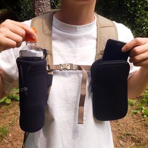 휴대용 등산 배낭 물통 주머니가방 물병 파우치 중형