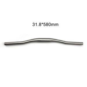 브롬톤 자전거용 티타늄 라이저 핸들바, MTB용 자전거 핸드바, 31.8mm