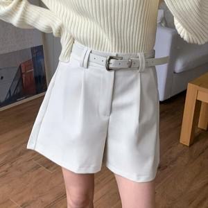 [하프클럽/]여자 가죽숏팬츠 가을 반바지_WP32389