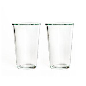 2p 세트 글라스락 샤이닝 텀블러 380ml (RC 107) 물컵 유리컵 유리잔