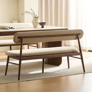 [삼익가구][SSG특가]모이르 3인용 원목 등받이 벤치