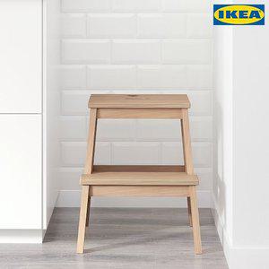 [이케아 무료배송] 스툴 사다리 간이의자(사시나무) TP142