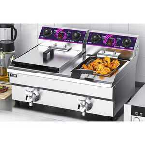 전기 튀김기 업소용 대용량 탁상용 핫도그 치킨 감자