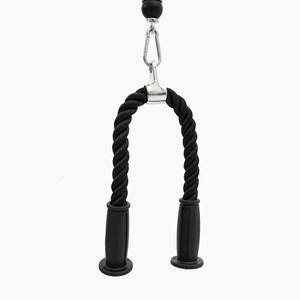 러버 트라이셉 로프바 I 케이블 그립 손잡이 렛바 케이블머신