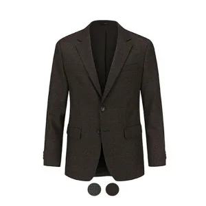 [앤드지] 울블랜드 투웨이 스트레치 투버튼 싱글 자켓_BZC4KG1252