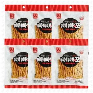 고품질 빼빼포 매운맛 24g 6개 (WF0EDF6)