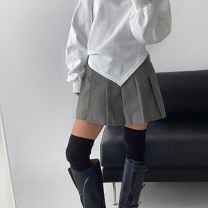 [기타]여자 뒷밴딩 큐롯 코튼 미니 치마바지