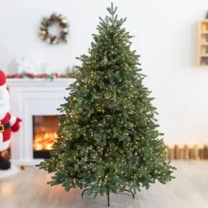 크리스마스 트리 나무 무장식 대형 고급 꽉찬 노빌리티 180cm  우산식) 전나무 PE PVC 매장 소품 데코 용품