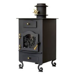 신일금속 웨이브 사각 화목난로 벽난로 35평 오븐기능 장작 나무 난방 업소용 가정용