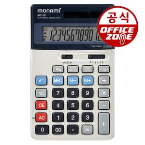 모나미 전자 계산기 MC-121 가계부 회계 사무 가정