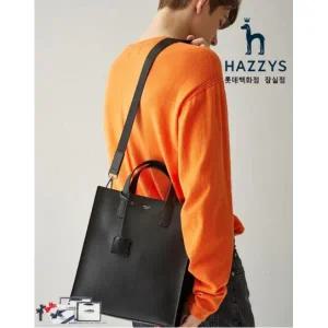 [롯데백화점]헤지스ACC [선물포장]HJBA5E885BK_블랙 참장식 크로스 겸용 남녀공용 미니 토트백
