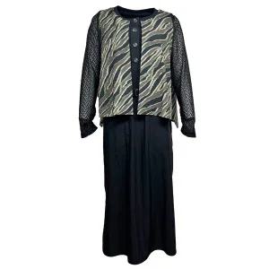 [데시데] 베스트 레이어드 버튼업 원피스 DOW401