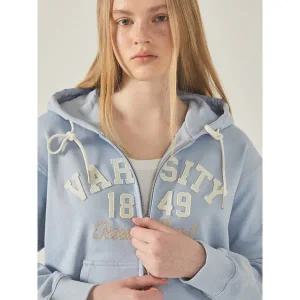 [후아유](대전신세계)Patch Crop Hood Zip-up(F)  WHMZF1111F