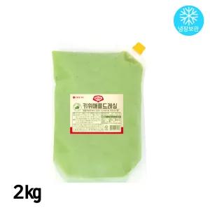 롯데 델가 키위애플드레싱 2kg / 냉장 샐러드 소스
